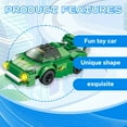 thumbnail image 5 of BESTSKY Toy Cars,Medium Green Racing Car Car Toys,Splicing Design Toy Car,Green, 5 of 7