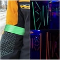 thumbnail image 6 of Uxcell 1 inch x 33 feet Neon Gaffer Cloth Tape, 1 Roll Fluorescent Adhesive Tape Black Light Glow Tape, Yellow, 6 of 6