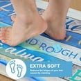 thumbnail image 4 of Kitchen Rugs Set of 2 Beach Kitchen Mats for Floor Anti Fatigue Mats for Kitchen Floor, Coastal Ocean Kitchen Rugs Non Slip Washable Floor Mats for Kitchen Decor, 18'''' x 48'''' and 18'''' x 30'''', 4 of 6