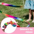 thumbnail image 4 of Cintas de colores para gimnasia de 2m cintas de gimnasia coloridas con degradado cintas de gimnasia rítmica con ojales de Metal para decoraciones navideñas Barbie Nuevos Originales, 4 of 9