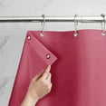 thumbnail image 4 of 2-Pack Magnetic Heavy Duty Durable Mildew Soap Resistant Liner W/ Metal Grommets, 4 of 19