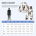 thumbnail image 4 of Haiem Pedigree dogs collage Pattern Men’s Long-sleeve Sleepwear,Sleepwear Set,2-piece Loungewear Set,Soft PJs Comfy Nightwear with Pockets-X-Large, 4 of 7