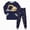 R222-Dark Blue, variant on NOLDARES Toddler Baby Boy Clothes Boys Fall Winter Outfits Sweatshirt Cartoon Boy Long Sleeve 2pcs Outfits Set Clothing(Grey,8-9 Y)