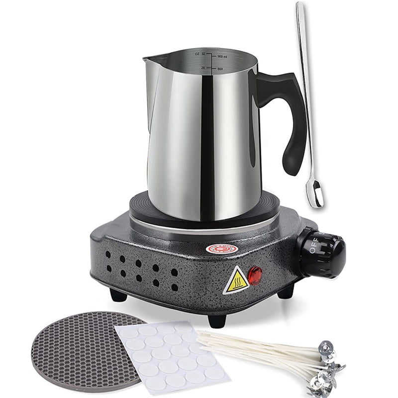 Candle Making Kit with Electronic Hot Plate,Candle Making Tools