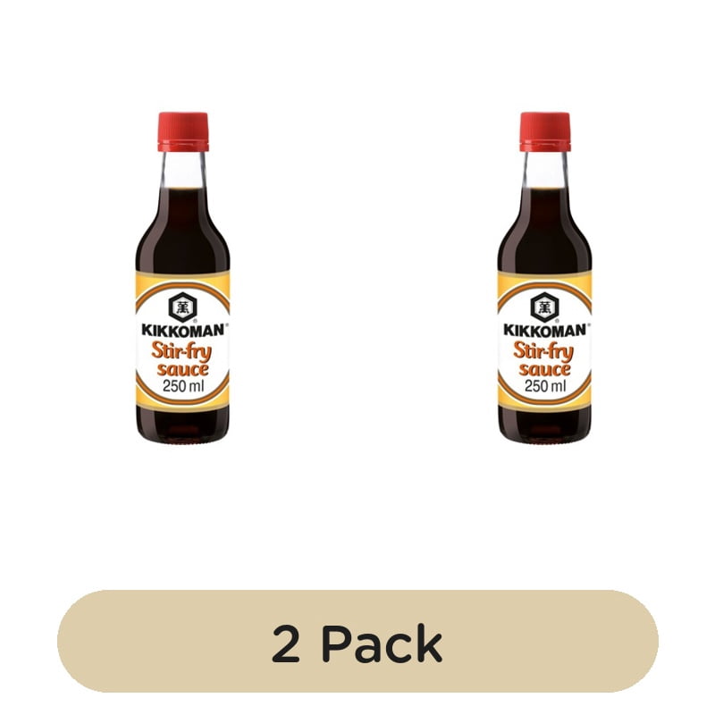 Kikkoman Stir-fry Sauce 250ml, British Import (Pack of 2)