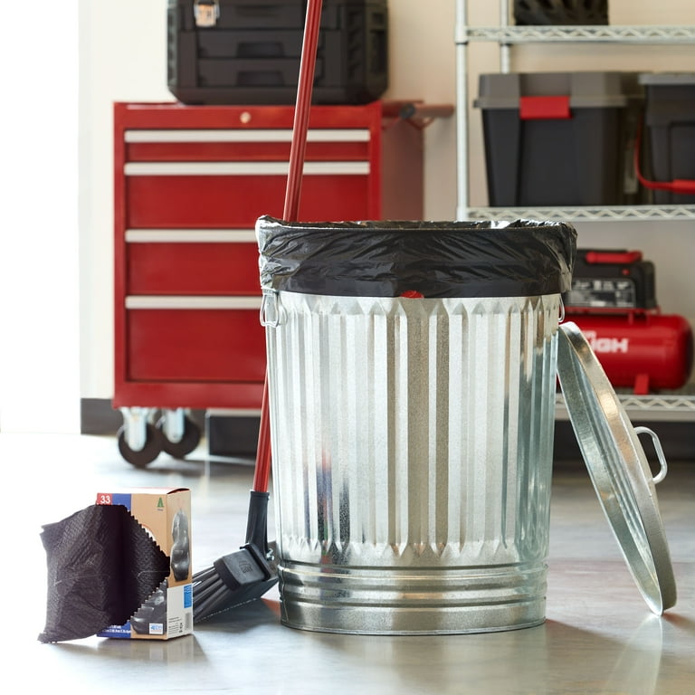 Great Value Strong Flex 33-Gallon Drawstring Trash Bags Pine Scent