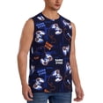 thumbnail image 2 of Pofeuu Game Pads Print Men's Muscle T-Shirt, Sleeveless, Muscle Tank, Classic Muscle Tee Top For Men Casual Sleeveless Muscle T-Shirt Trendy Clothes-Large, 2 of 7