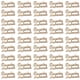 thumbnail image 2 of Delicadas letras de madera adornos inacabados signos de scrapbooking artesanías de artesanías para suministros para la fiesta de los accesorios de la barra de inicio como barra de 45 paquetes kenally HA011728-01, 2 of 7