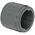 thumbnail image 3 of GF Piping Systems PVC Pipe Fitting, Coupling, Schedule 80, Gray, 2" NPT Female, 3 of 4