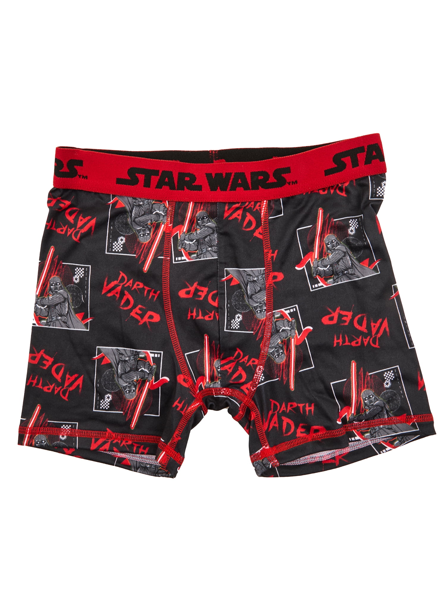 Star Wars Boys Boxer Brief Underwear, 4-Pack, Sizes XS-XL