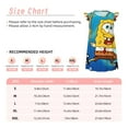 thumbnail image 3 of Yiaed SpongeBob SquarePants pour Chemises de Nuit Mignonnes pour Filles, Pyjamas à Manches Courtes Flottantes, Robe de Nuit Confortable pour Filles Tout-Petits - Petit, 3 of 6
