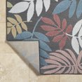 thumbnail image 2 of Livabliss Outdoor Rugs, 2x3 Lakeside Coastal Charcoal Area Rug for Patio, Porch, Deck, Backyard, Waterproof Indoor Outdoor Carpet (2' x 2'11"), 2 of 7