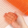 thumbnail image 3 of 2 Pack Deco Mesh 10 Inch x 30 Feet Decor Mesh Ribbon with Metallic Foil Deco Mesh Wreath Supplies Ribbon Mesh Roll for Spring Wreaths, Craft, Party Decoration, 3 of 6