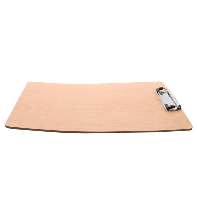 Free Shipping A4/A5 Size Wooden Clipboard File Folder Stationary Board Hard  Board Writing Plate Clip Report Office Supplies Wood Clipboard 