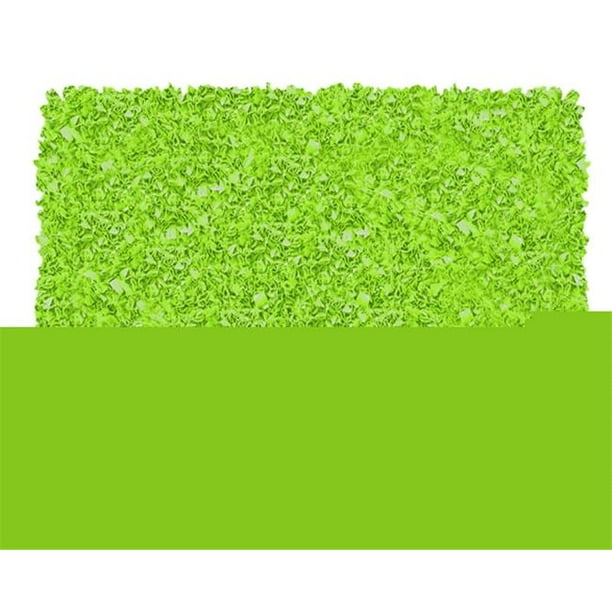 The Rug Market 02219D 4SHAGGY RAGGY LIME LIME 4.7X7.7