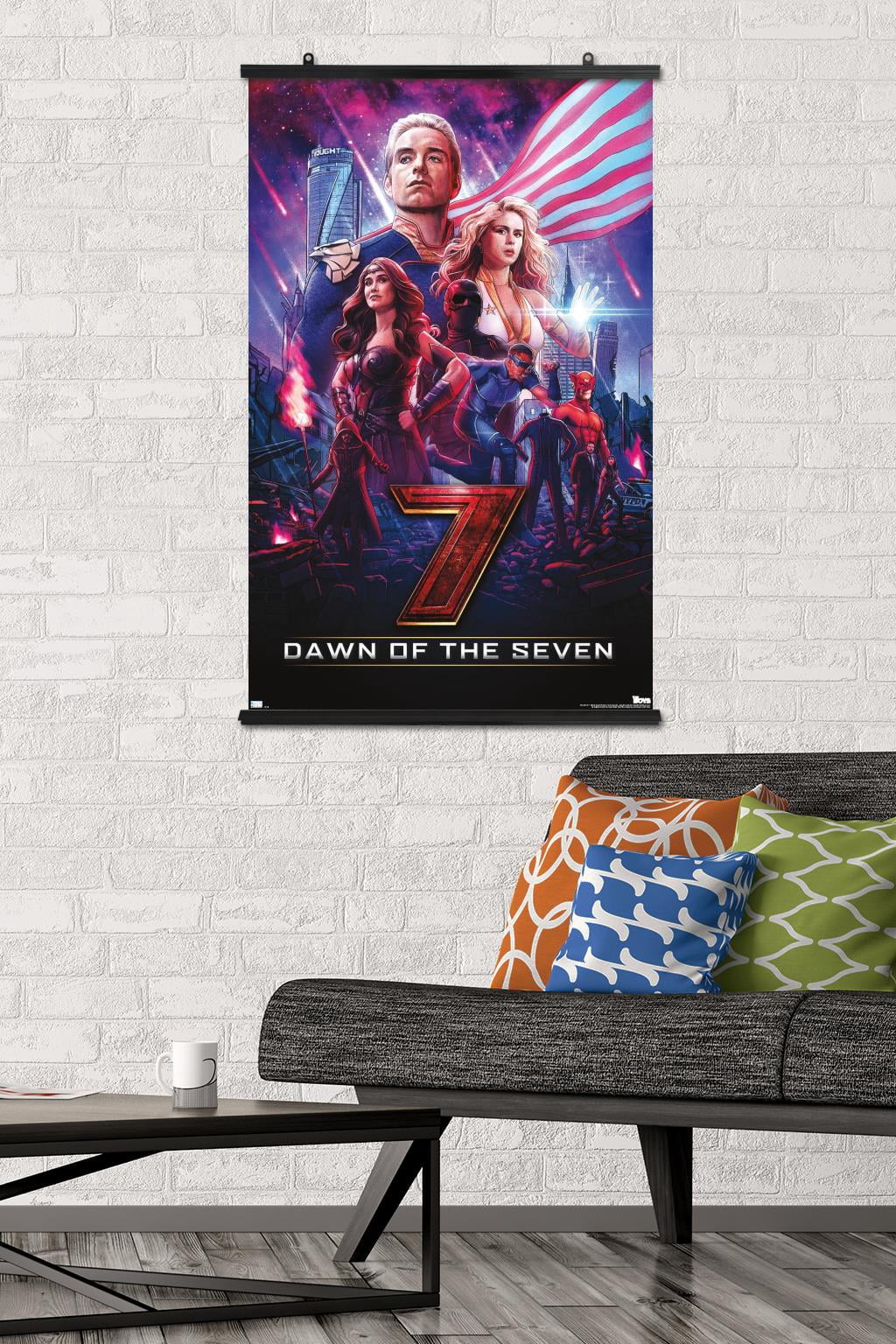 The Boys: Season 3 - Dawn of the Seven Wall Poster, 22.375" x 34"