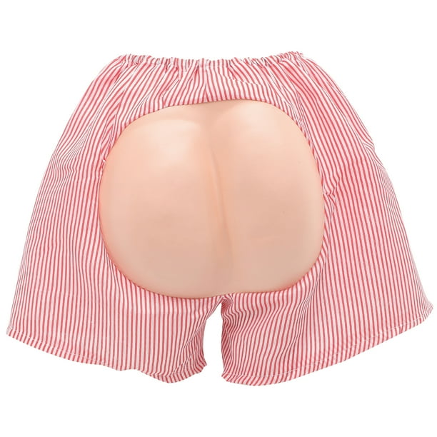 Pantalones cortos para disfraz de trasero: Divertidos pantalones cortos para disfraz de luna con material EVA para fiestas, diversión y risas. Accesorios para disfraces de trasero falso.
