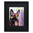 thumbnail image 2 of Trademark Fine Art "German Shepherd II" Canvas Art by Dean Russo, Black Matte, Black Frame, 2 of 4