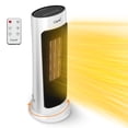 thumbnail image 1 of Calentador cerámico CAYNEL Home Oscilating Tower 1500W blanco, 1 of 8