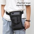 thumbnail image 4 of Military Waist Pack Large Capacity Waterproof Oxford Cloth, Breathable Mesh, Fine Workmanship, Drop Leg Pouch for Outdoor Camping, 4 of 7