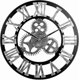 thumbnail image 1 of Silent Roman Numeral Wall Pendulum Clock 45cm, European Retro Creative Vintage Style Wall Pendulum Clock, 1 of 5