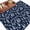 Dark Blue White, variant on Round Rugs 3Ft, Black Grey Christmas Round Area Rug Washable Indoor Throw Carpet, Xmas Tree Elk Christmas Small Non Slip Circle Rug for Bedroom Living Room Home Decor Aesthetic