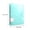 Green, variant on Pink A4 4-Hole Loose-Leaf Binder Folder, Large Capacity Document Organizer with Elastic String Closure, Press Open Design for Office Paper Storage