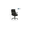 thumbnail image 7 of Sealy Ryder Gray Bonded Leather Office Chair with Plywood Frame & Flip Arms, 7 of 7