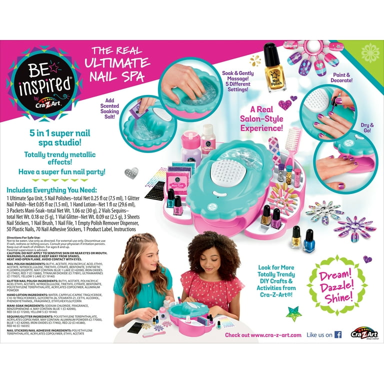 Cra-Z-Art Be Inspired 5-in-1 Real Ultimate Manicure Metallic Cra-Z-Art Be Inspired 5-in-1 Real Ultimate Manicure Metallic