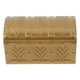 thumbnail image 5 of ColoMX Cofre del Tesoro de Metal Vintage Rectangular, joyero para niñas y mujeres, caja de almacenamiento de baratijas doradas pequeñas y elegantes para recuerdos, 5 of 7