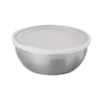 thumbnail image 3 of Tramontina 6-Piece Stainless Steel Bowl Shape Container Set with Frosted Lids, Dishwasher Safe, 3 of 4