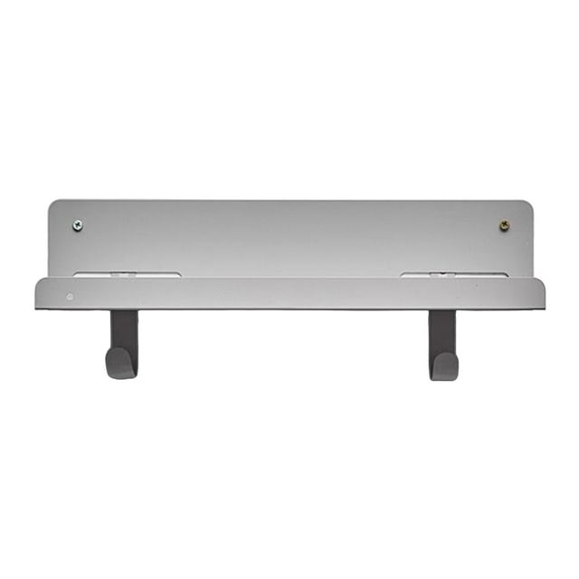 jifeng colaxi Floating Wall Mounted Shelves Display Rustic Metal Ledge Shelves for Gray