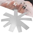 thumbnail image 1 of AMONIDA Easy French Smile Cut V Line Amandier Forme Bouts Manucure Bord Tondeuse Outils à Ongles, 1 of 8