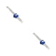 thumbnail image 4 of Riwesomey Regla de trazado de acero inoxidable de 30cm, regla portátil anticorrosiva de ángulo para carpintería, reglas metalúrgicas, accesorios Azul 2piezas Riwesomey CBP582108, 4 of 5