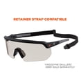thumbnail image 4 of Skullerz AEGIR Safety Glasses, Matte Black Nylon Impact Frame, Indoor/Outdoor Polycarbonate Lens, 4 of 5