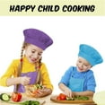 thumbnail image 4 of Yirtree Kids Apron with Pocket Children Chef Apron for Cooking Baking Painting, 4 of 8