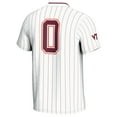 thumbnail image 3 of Youth GameDay Greats #0 White Virginia Tech Hokies Softball Fashion Jersey, 3 of 4