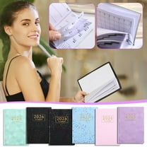 Holloyiver 2026 Pocket Planner Mini Weekly Planners,A7 Portable Weekly and Monthly Organizer with Elegant PU Cover,Daily Scheduling Notepad for Year and Birthdays