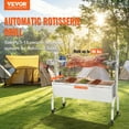 thumbnail image 2 of VEVOR Rôtissoire BBQ Grill Rôtissoire pour Cochon Agneau Poulet 50W 90lbs, 2 of 9