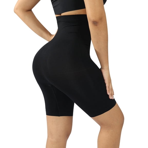 Athlemo Women's High Waisted Shaper Shorts Tummy Control Thigh Slimmer