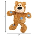 thumbnail image 2 of Juguete para Perro Kong Wild Knots Bear Marrón XS, 2 of 6
