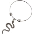 thumbnail image 1 of Emerald Park Jewelry Poisonous Snake Fancy Bangle, 1 of 3