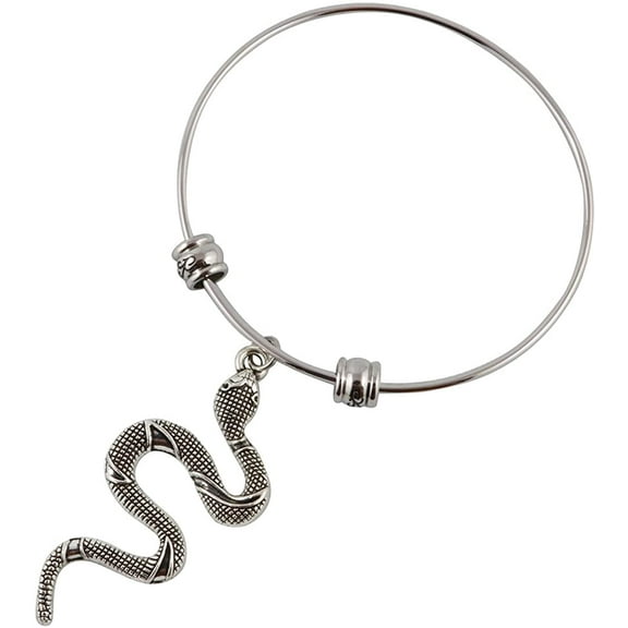 Emerald Park Jewelry Poisonous Snake Fancy Bangle