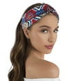thumbnail image 4 of Yoyauz Women's Wide Headband, Twisted Bohemian Headband Non-Slip, Girls Elastic Bandana Headband, Fashion Headband, Women's Curly Yoga Exercise Sweatband, 4 of 7