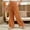 *Orange, variant on ClodeEU Women's High Waisted Wide Leg Pants, Elastic Waist Flowy Trousers with Pockets, Casual Summer Loungewear Black,Women's Plus L