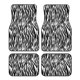 thumbnail image 1 of Fotbe Zebra Juego de 4 Tapetes para Auto con Estampado – Alfombrillas de Goma Reforzada, Diseño Antideslizante, Protección para Todo el Año – Vehículos, Autos, Camionetas y SUVs, 1 of 7