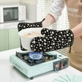thumbnail image 7 of Honeii Daisy patten Oven Mitts and Pot Holders Sets, Baker Oven Mitts, Mittens for Kitchen Decor, Baking Lover over Gloves Gifts, 7 of 7