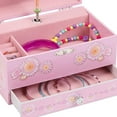 Jewelkeeper's Swan Lake Ballerina Jewelry Box Musical Organizer with