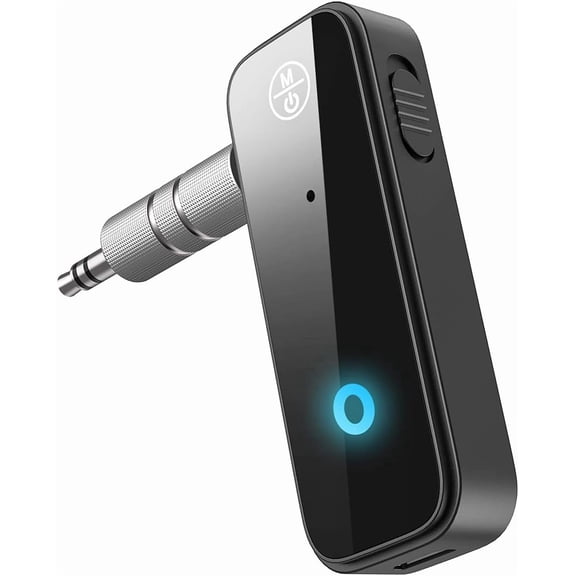 Upgraded Aux Bluetooth 5.4 Adapter for Car, 2 in 1 Bluetooth Receiver Transmitter, Suitable for Cars, TV, Speakers, Stereo Systems and Headphones