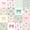 Green Pink 01, variant on spefrowx Lavender Floral Bow Twin Bedding for Kids, Polka Dot Ribbon Bedding Comforter Set, Reversible, 7 Pieces
